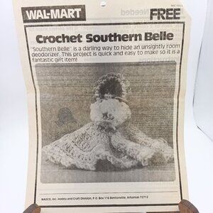 Vintage Crochet Pattern, Southern Belle NHC 100/4 NADCO